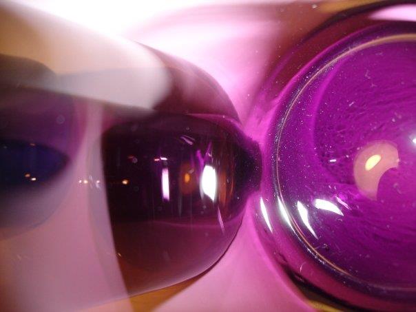 Purple glaze